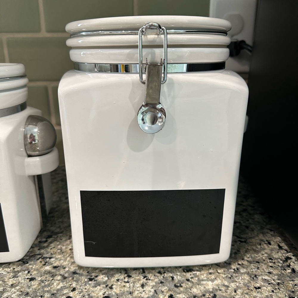 Crate and Barrel Canisters (selling full set)